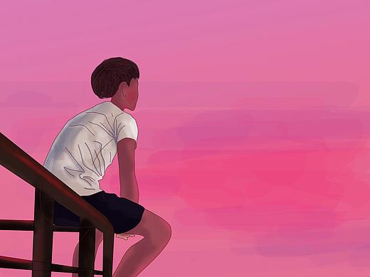 天台少年（个人主页-ZMzcwMzU5ODQ=） - 创作习作 - 站酷设计师小黄家的大斌哥原创素材 - 站酷ZCOOL