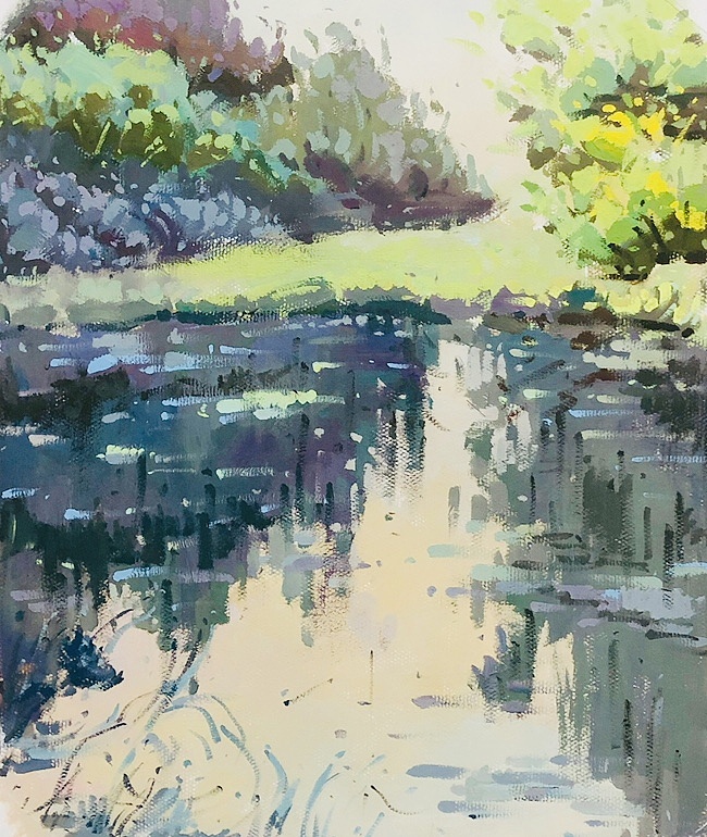 水粉风景写生|纯艺术|水粉|樊阳君 - 原创作品 - 站酷 (zcool)