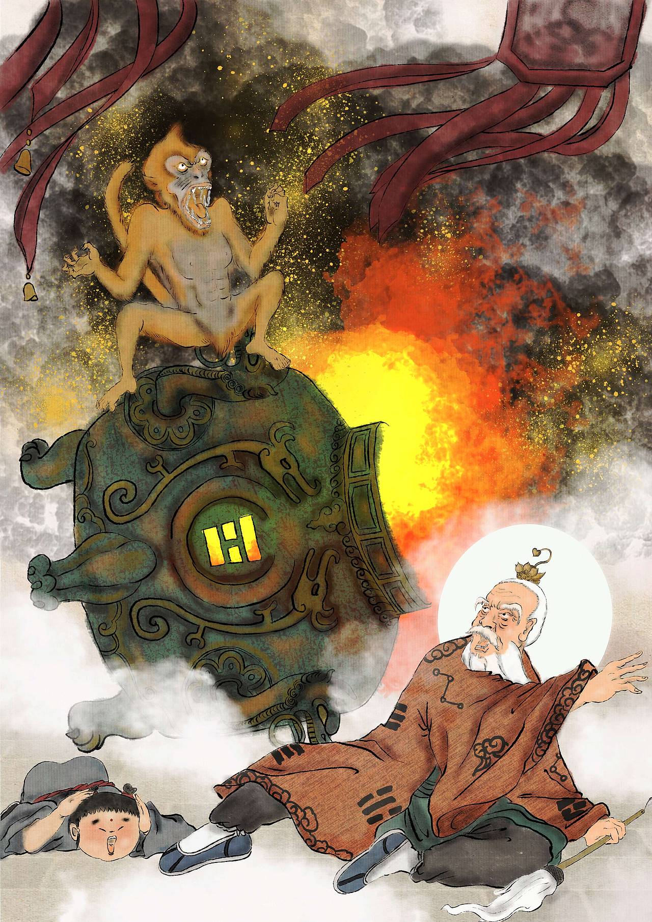 《西游记》系列插画第一弹