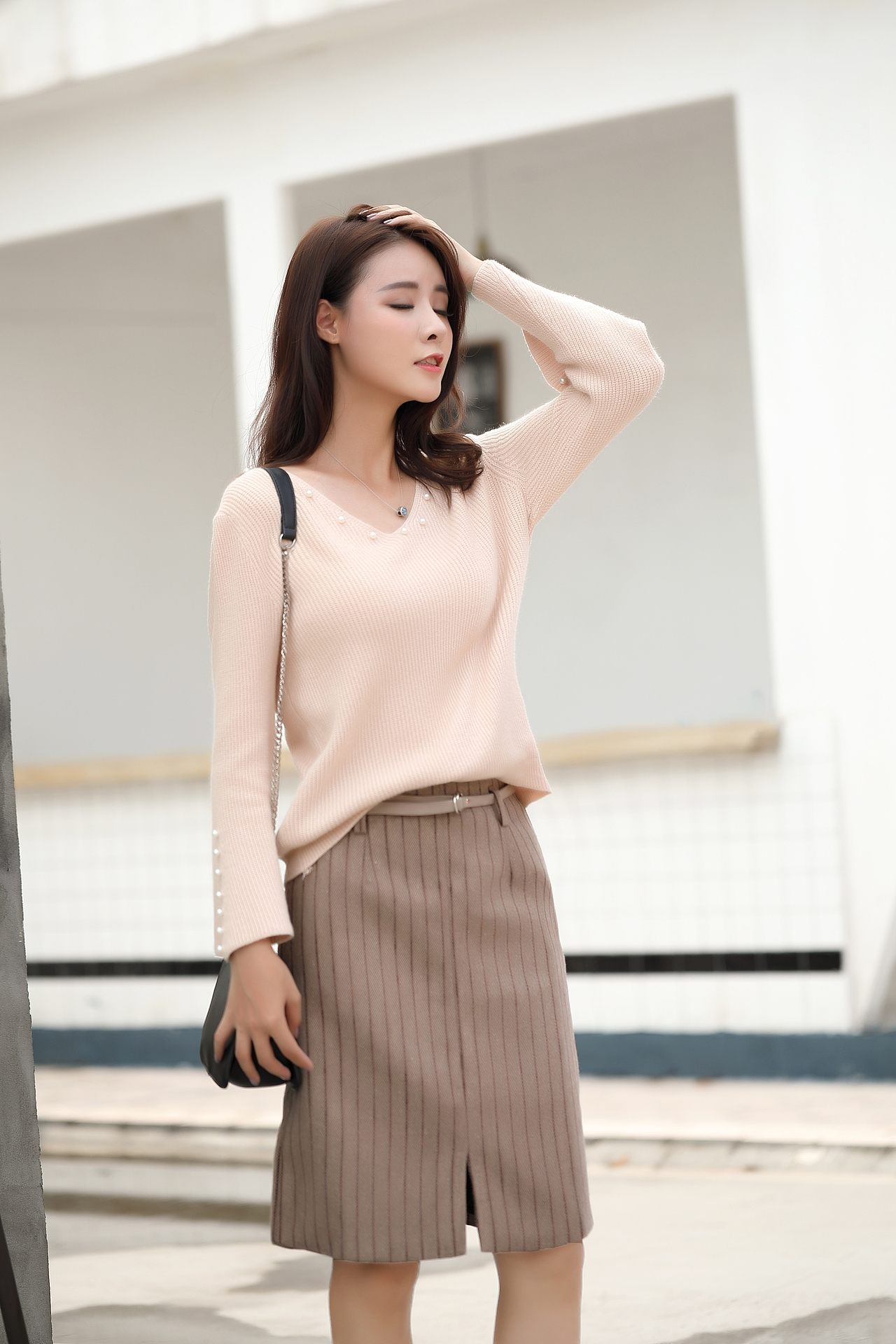 广州女装 职业装 秋冬外套 连衣裙运动服 瑜伽服装拍摄（图ZMTg1NzYxODI4） - 人像摄影 - 站酷设计师摄影师SamKing原创素材 - 站酷ZCOOL