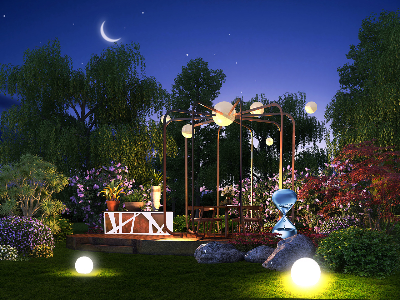 室外|景观|亮化表现