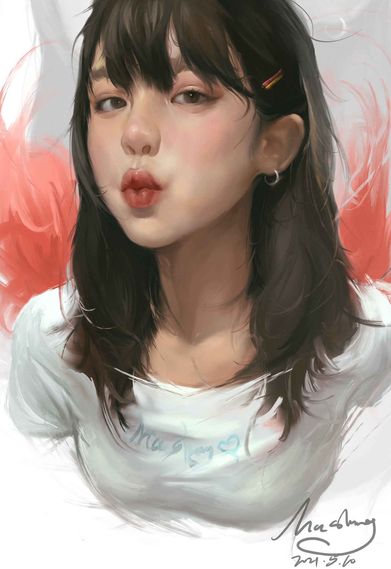 加油，只要你热爱画画就一定可以（图ZMjU0MjQzMDUy） - 创作习作 - 站酷设计师马尚ms原创素材 - 站酷ZCOOL