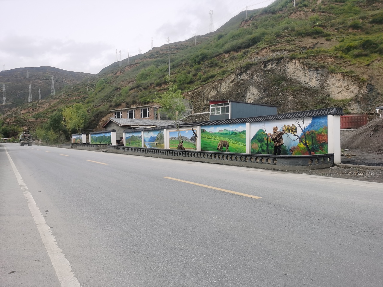 乡村文化墙,农村壁画,农村墙绘,乡村墙绘,农村文化