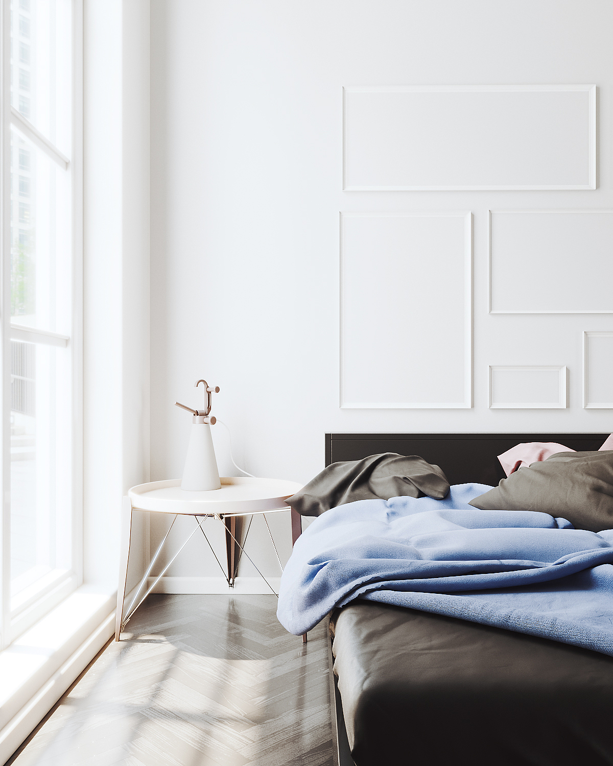 艺术简约卧室（图ZMTc5NjE5NDI0） - 家装设计 - 站酷设计师海底之心Sa原创素材 - 站酷ZCOOL