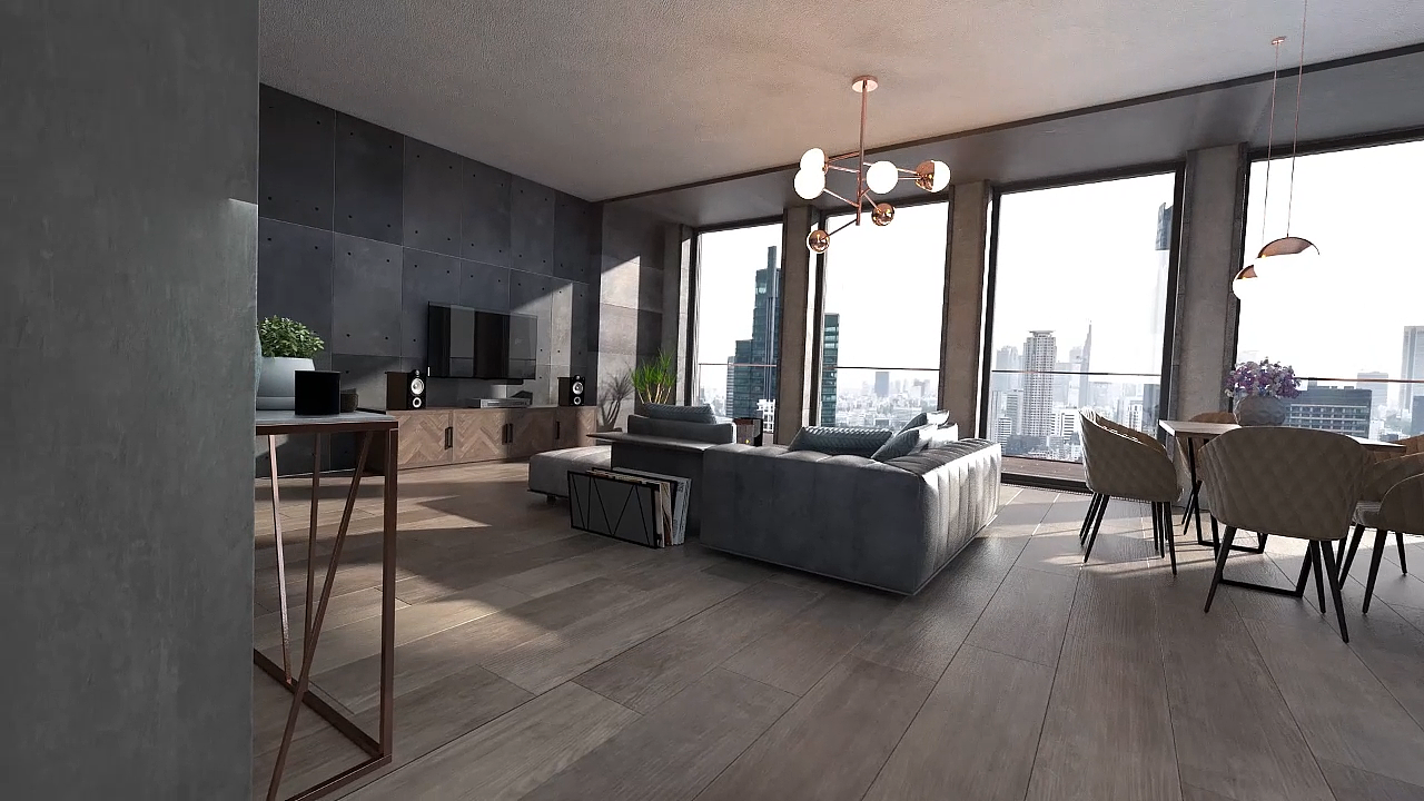 现代北欧风入户门