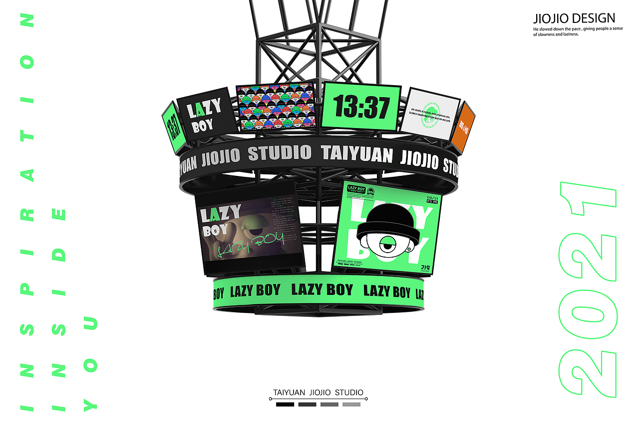 《LAZY BOY》个人IP作品集