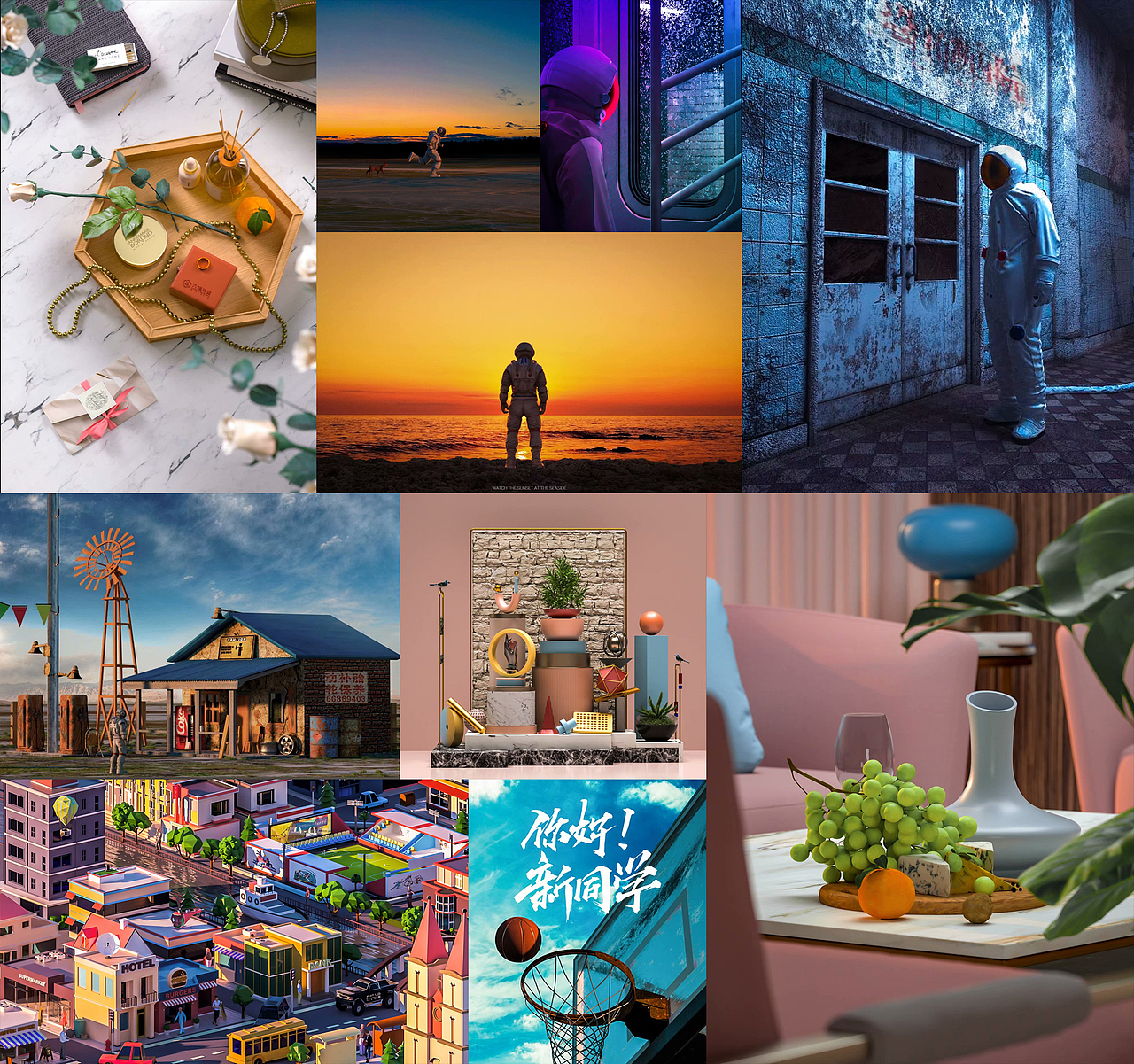 2019年C4D渲染作品合集