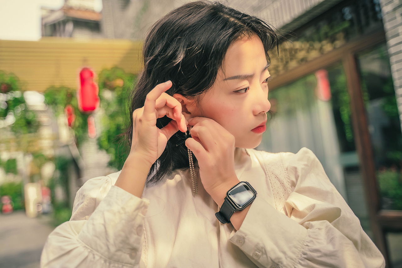 记安仁古镇阳光明媚的一天