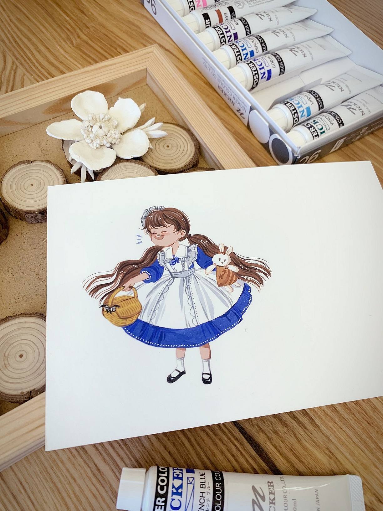 人物插画——小女孩
