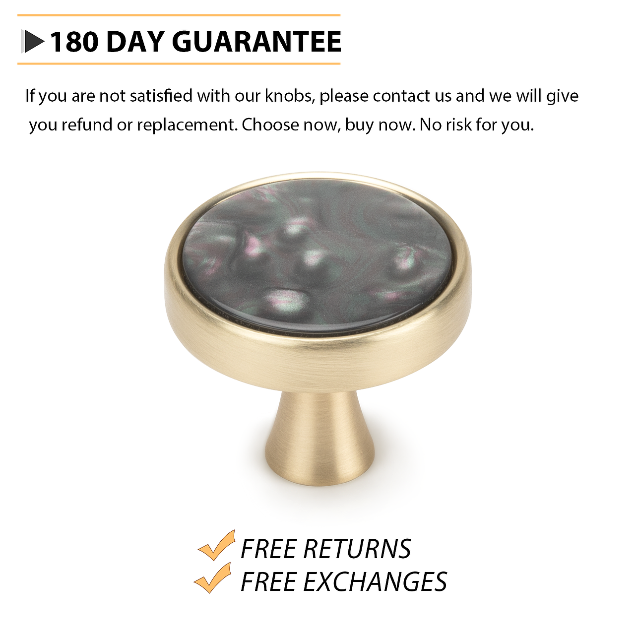 五金旋钮橱柜拉手-星云