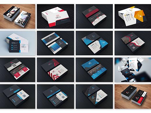 高端简洁企业名片