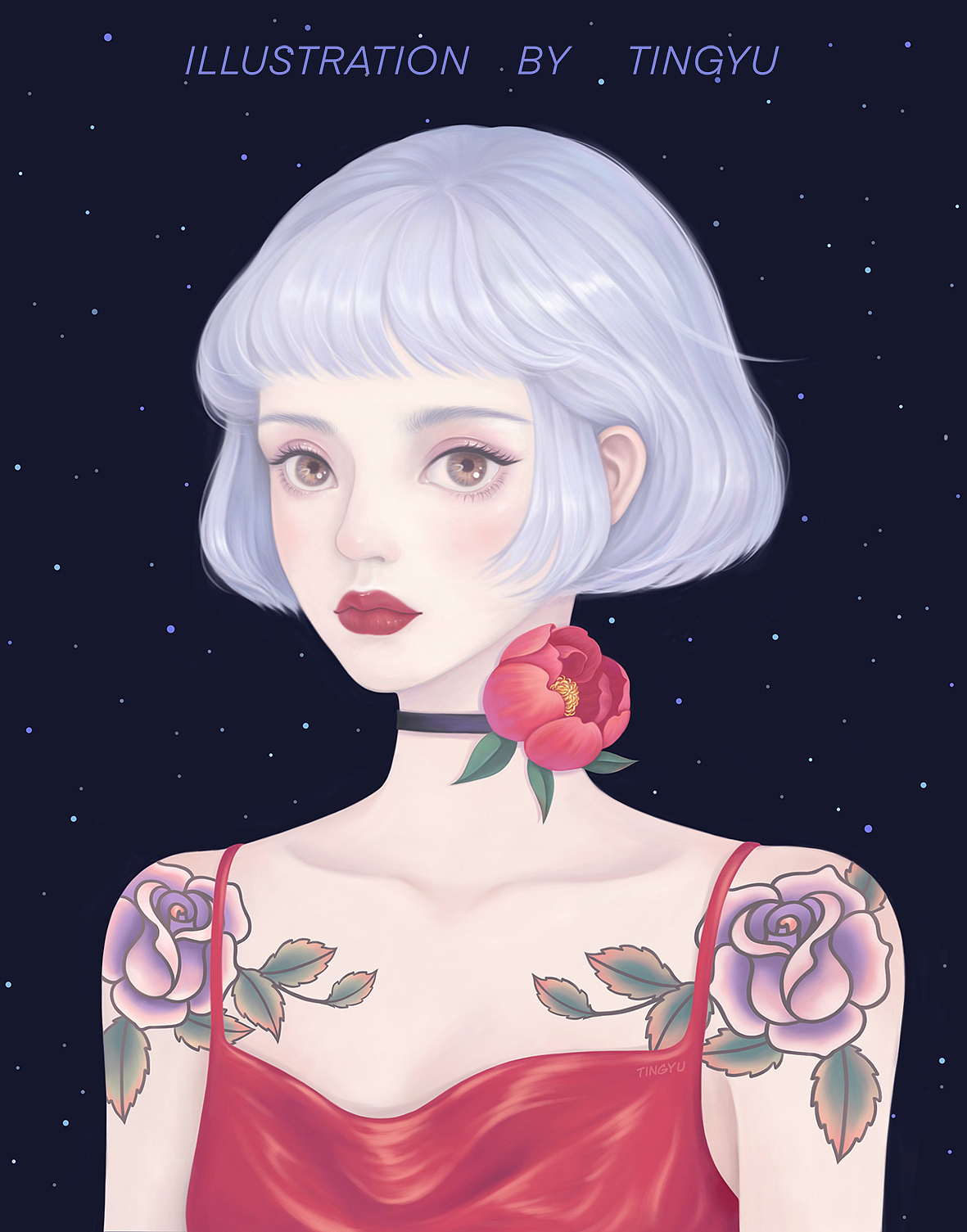 2020年插画总结（图ZMjQxNTQ0MzM2） - 商业插画 - 站酷设计师汀屿TingYu原创素材 - 站酷ZCOOL