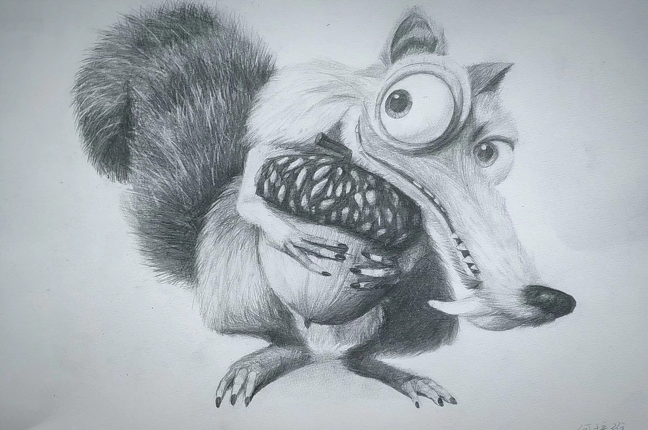 素描|动漫|动画片|weirant - 临摹作品 - 站酷 (zcool)