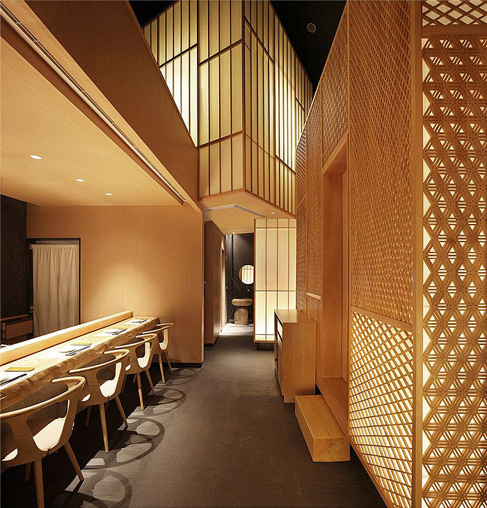 和风日式餐厅装修设计方案郑州餐厅装修设计