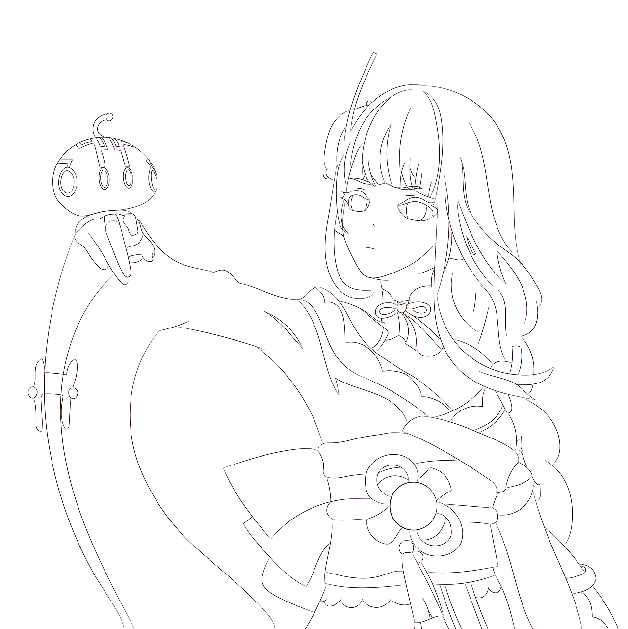 【雷电将军】立绘