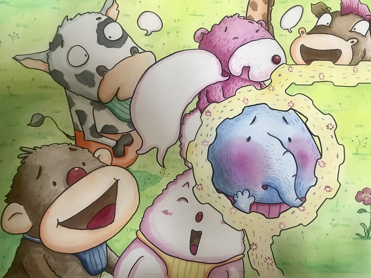 新作品水彩绘本（图ZMzE2NDc5NjEy） - 绘本 - 站酷设计师知辰Artistry原创素材 - 站酷ZCOOL