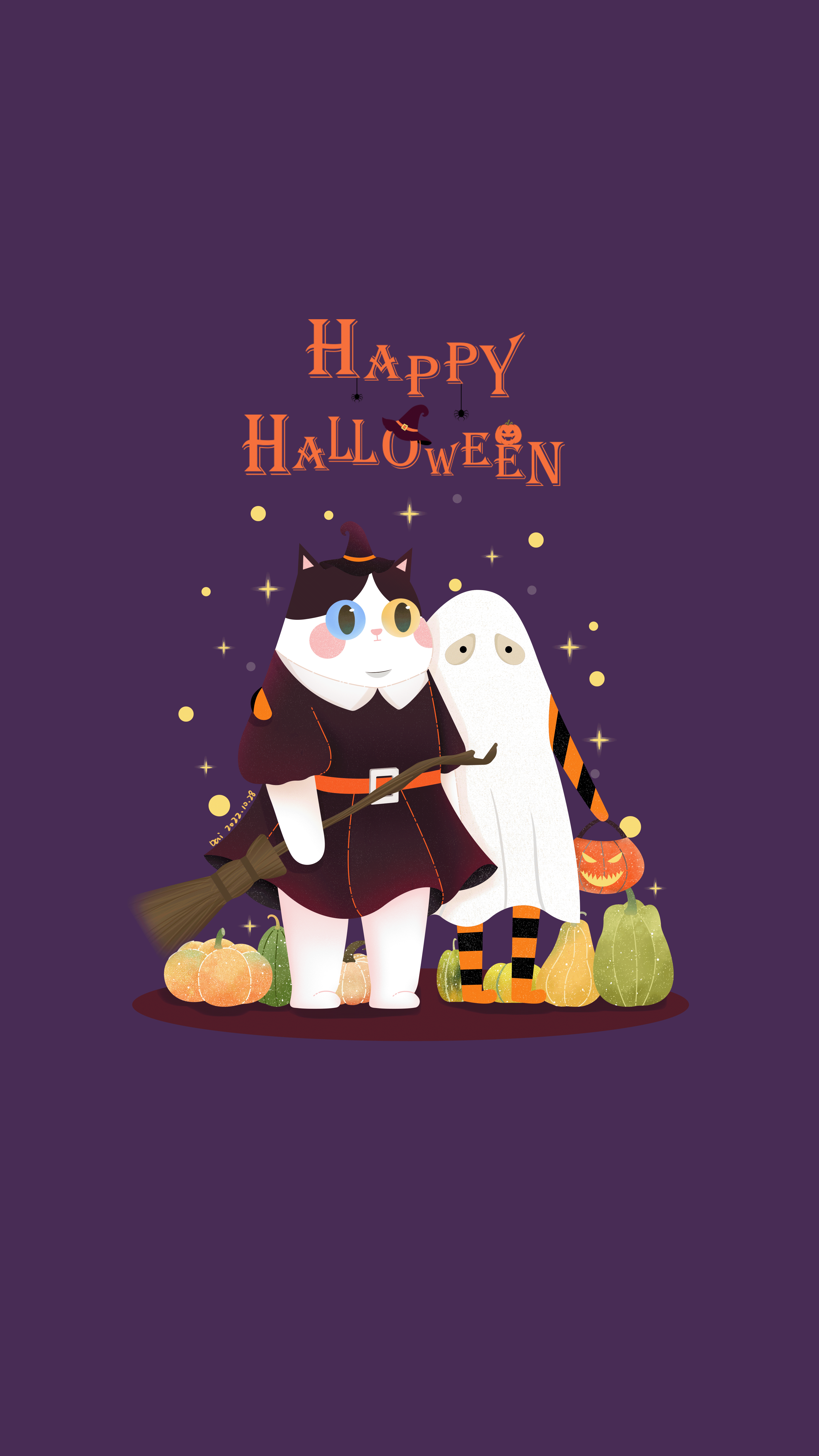 PLANTS & CATS |万圣节gif