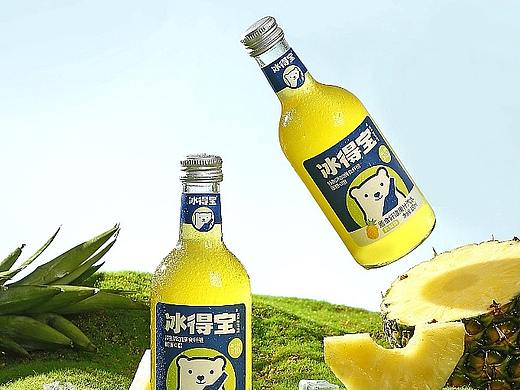 冰得宝饮品|电商产品拍摄|电商拍照|郑州图牛摄影|