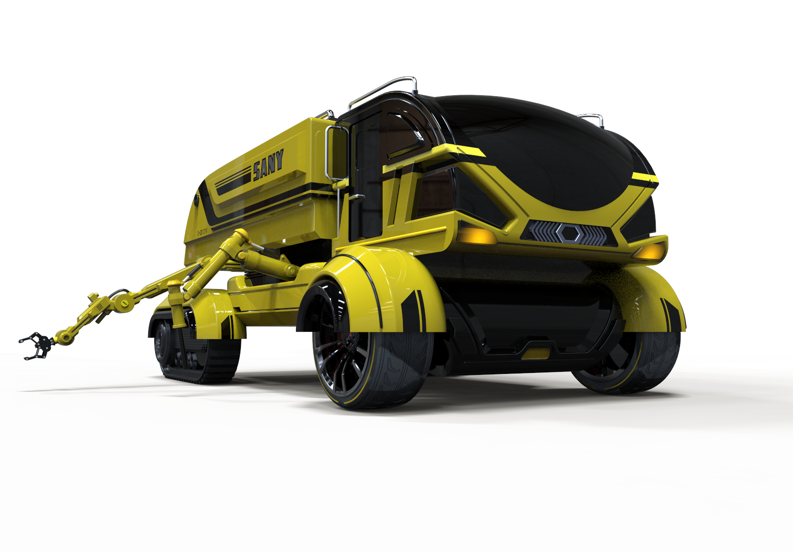 沙漠种树车-概念车辆设计