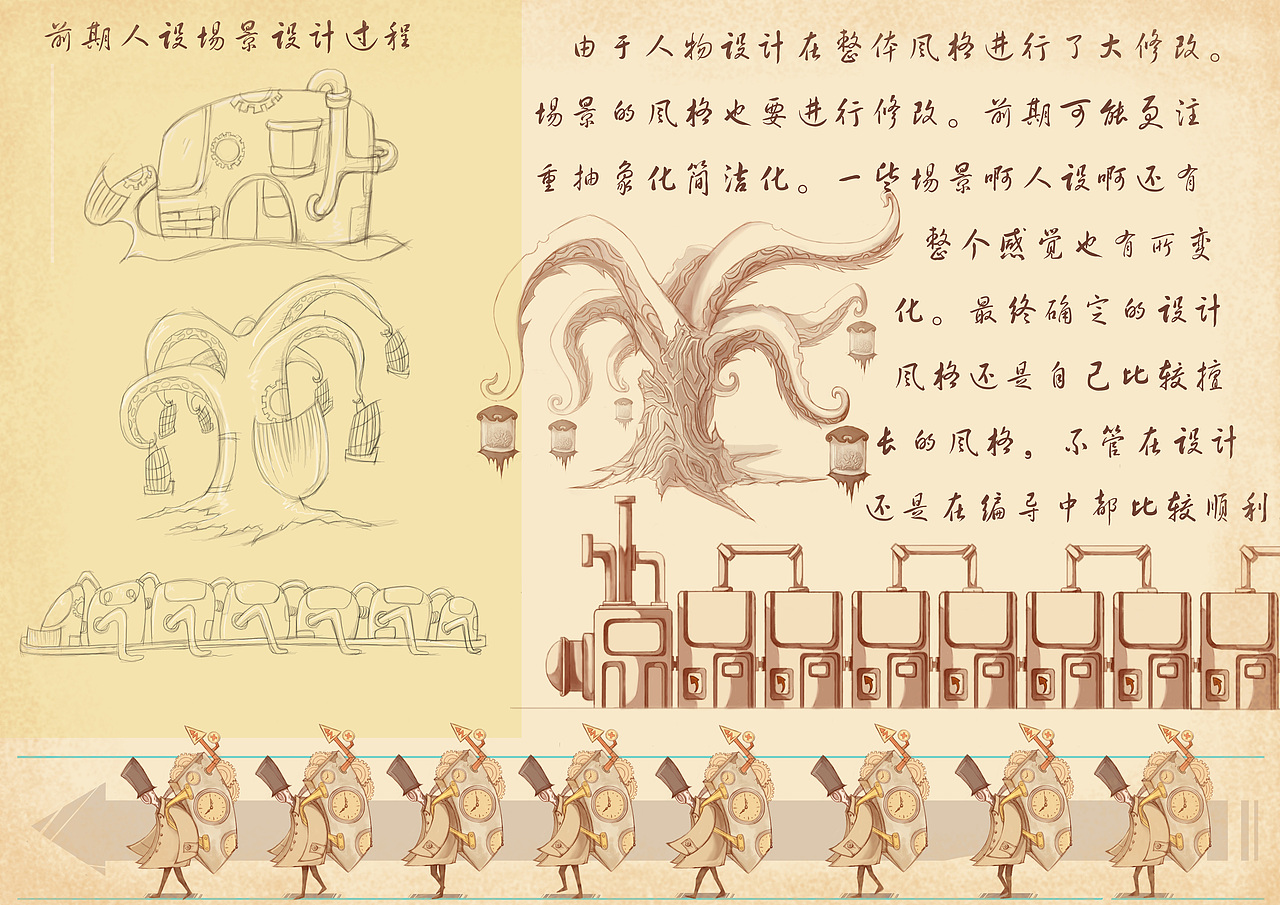 场景风格确定