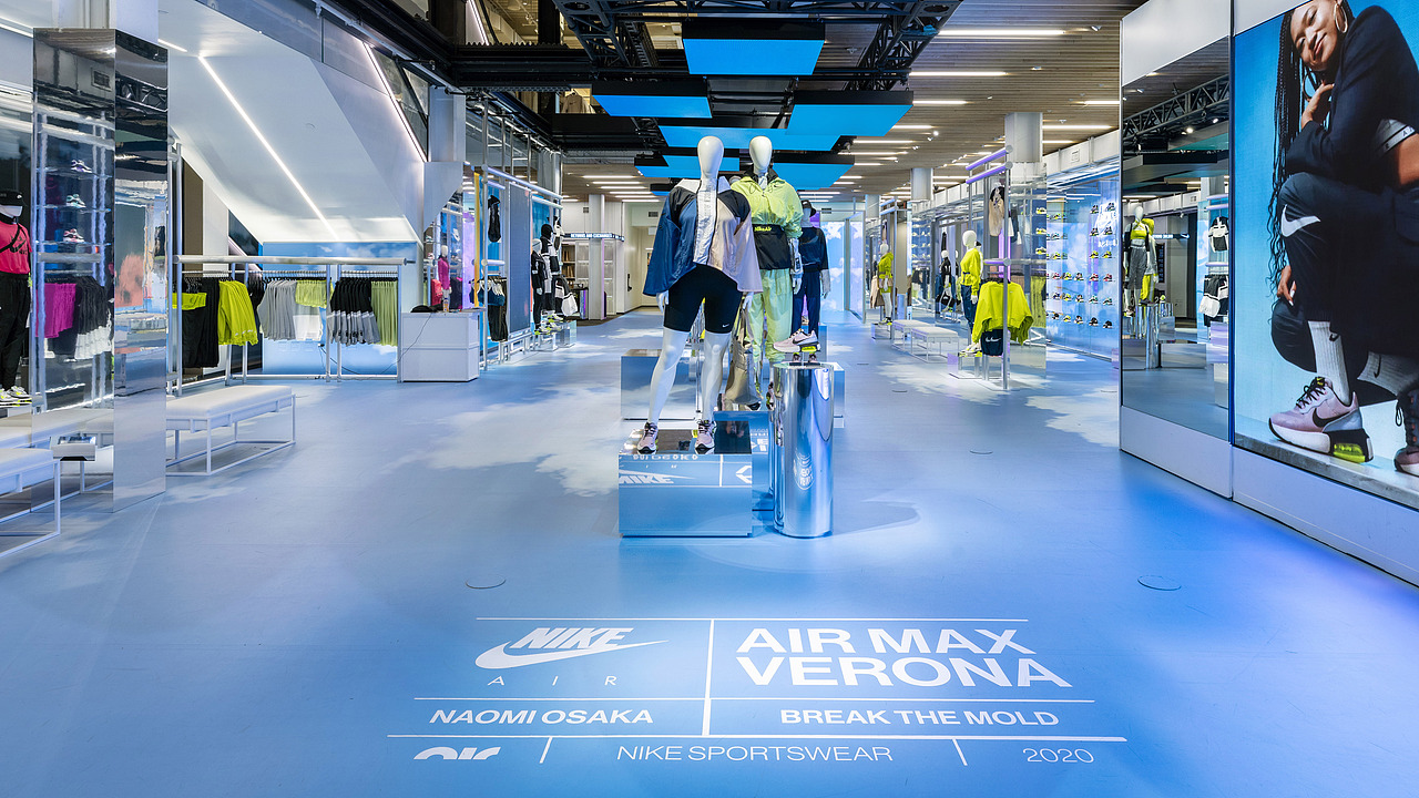 2020春季 Nike AIR MAX DAY - 纽约Soho零售店设计（图ZMjIwOTMxNTY0） - 家装设计 - 站酷设计师HOPEN_LIN原创素材 - 站酷ZCOOL