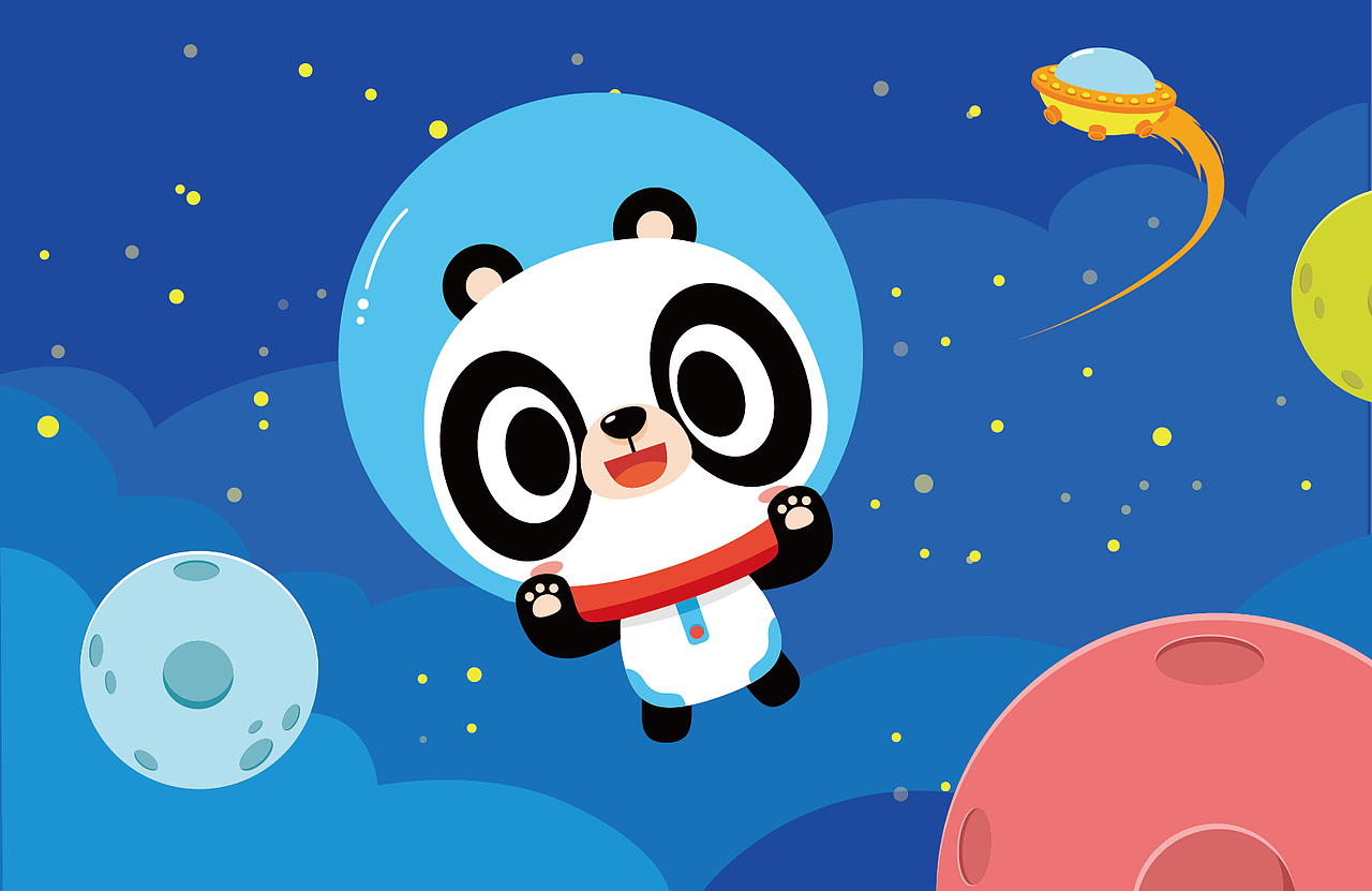 ai插画练习(卡通形象设计及延伸)