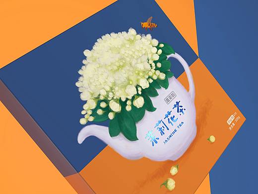 「喝茶啦系列花茶」包装设计