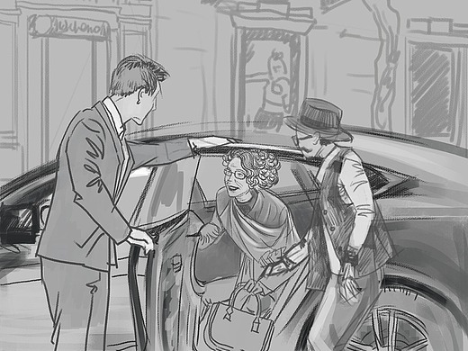 脚本分镜头手稿