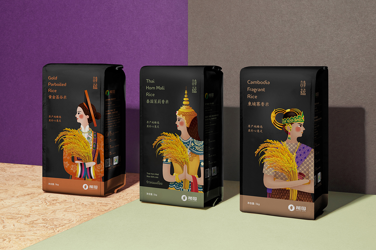 大米包装设计-能国米业|平面|海报|janyo97 - 原创作品 - 站酷 (zcool
