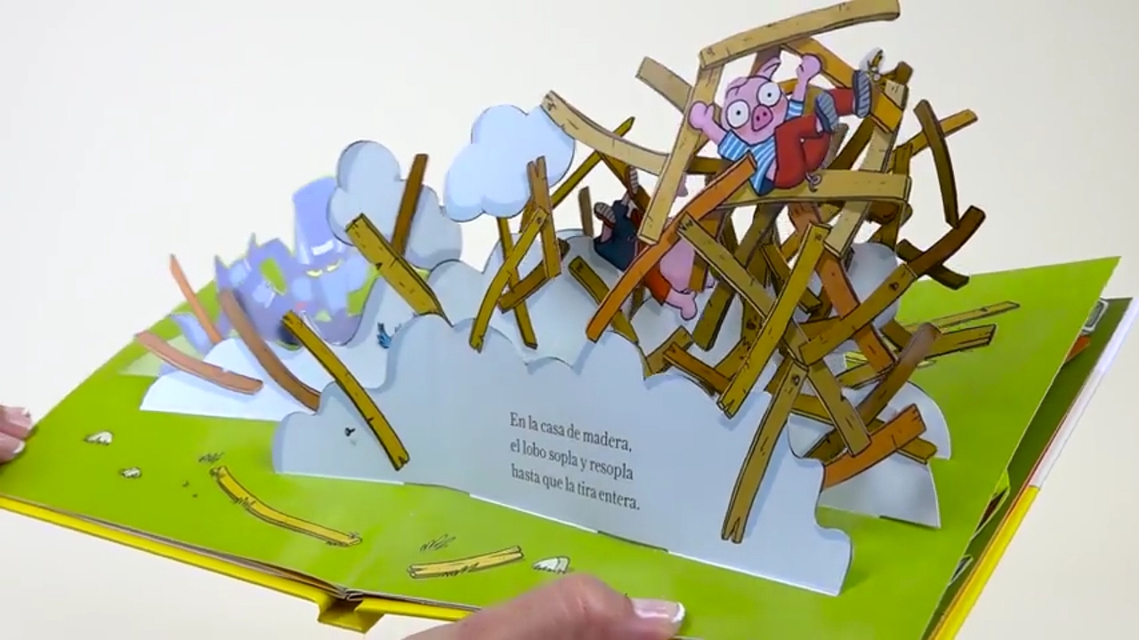 三只小猪立体书