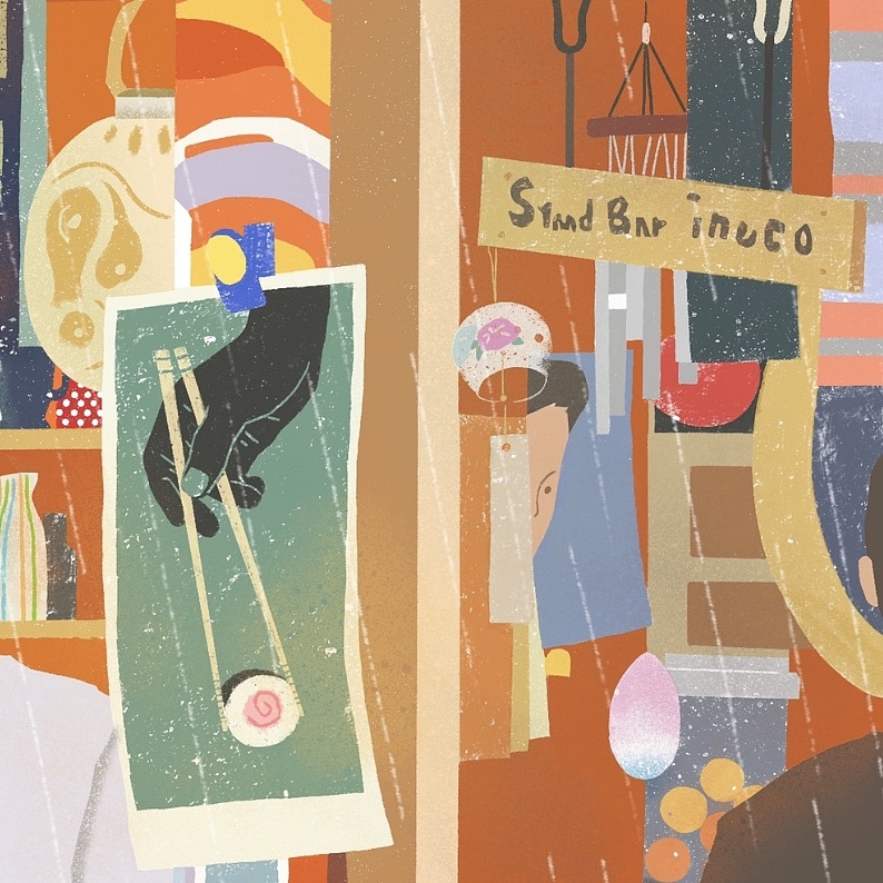 七月的一些插画作品➕海报