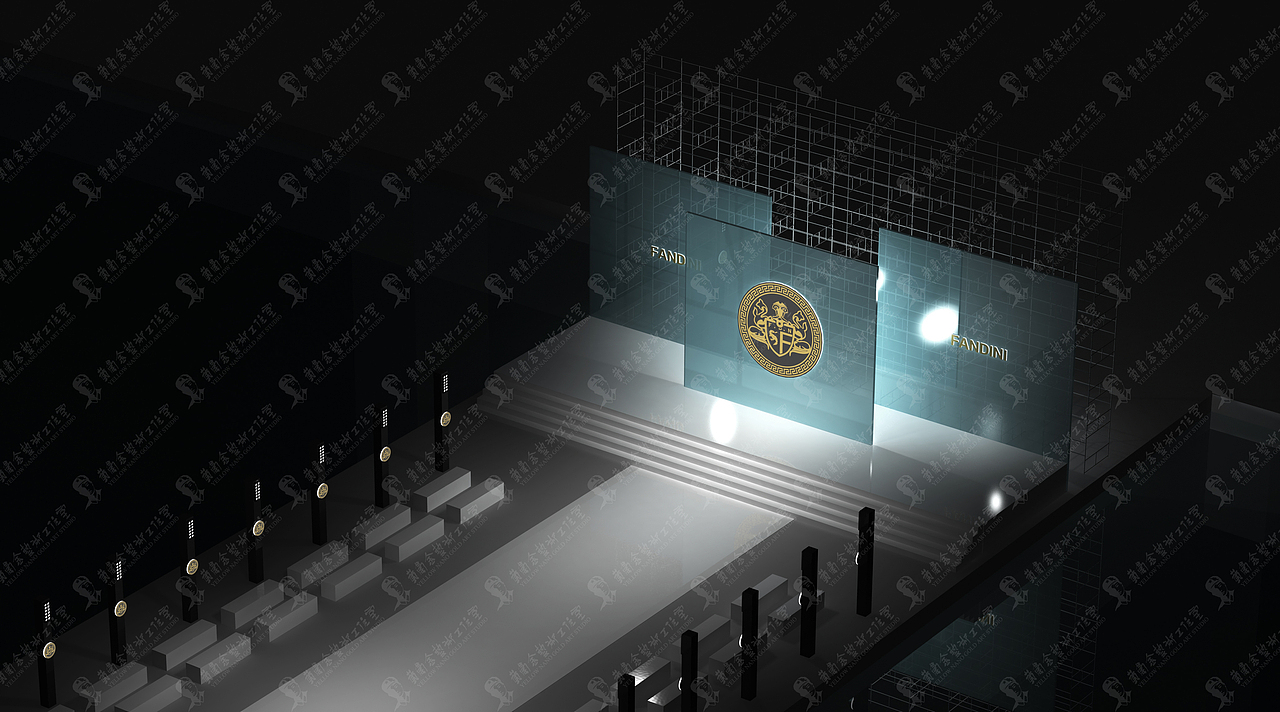 广州时装秀T台设计方案（图ZNzQ0NDA4MDA=） - 舞台美术 - 站酷设计师黃毫金工作室原创素材 - 站酷ZCOOL