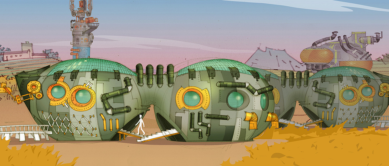 「农田机甲乐园」概念草图 (初稿)