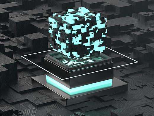 C4D芯片动画