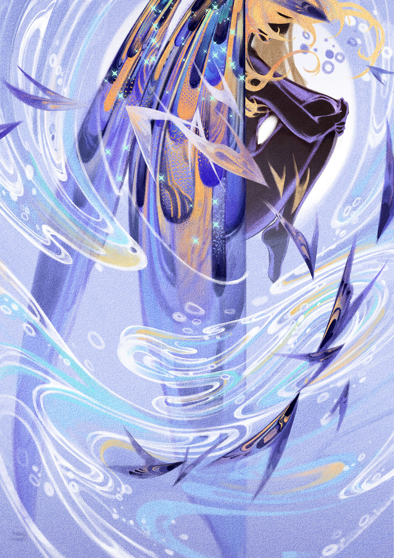 《影》（图ZMjAyNzYyMjYw） - 艺术插画 - 站酷设计师Jooe_原创素材 - 站酷ZCOOL