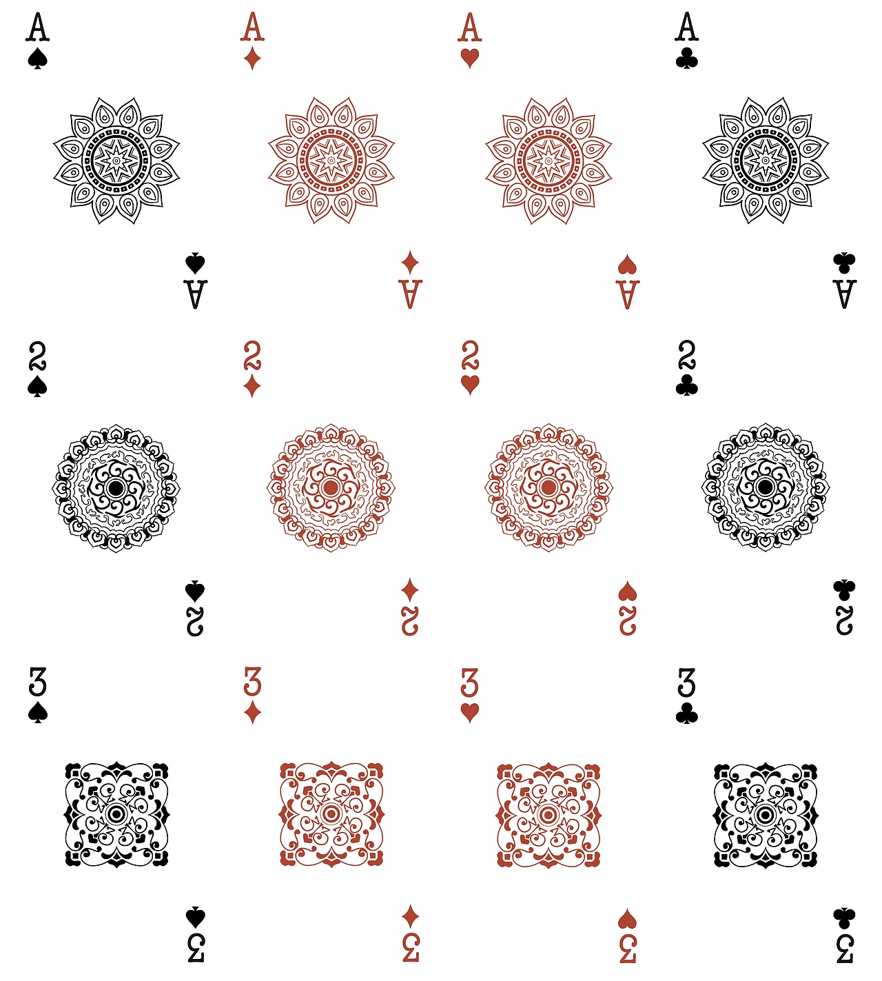 昆曲主题扑克设计（图ZMjMyNTMzMzYw） - 商业插画 - 站酷设计师Gardenia栀子原创素材 - 站酷ZCOOL