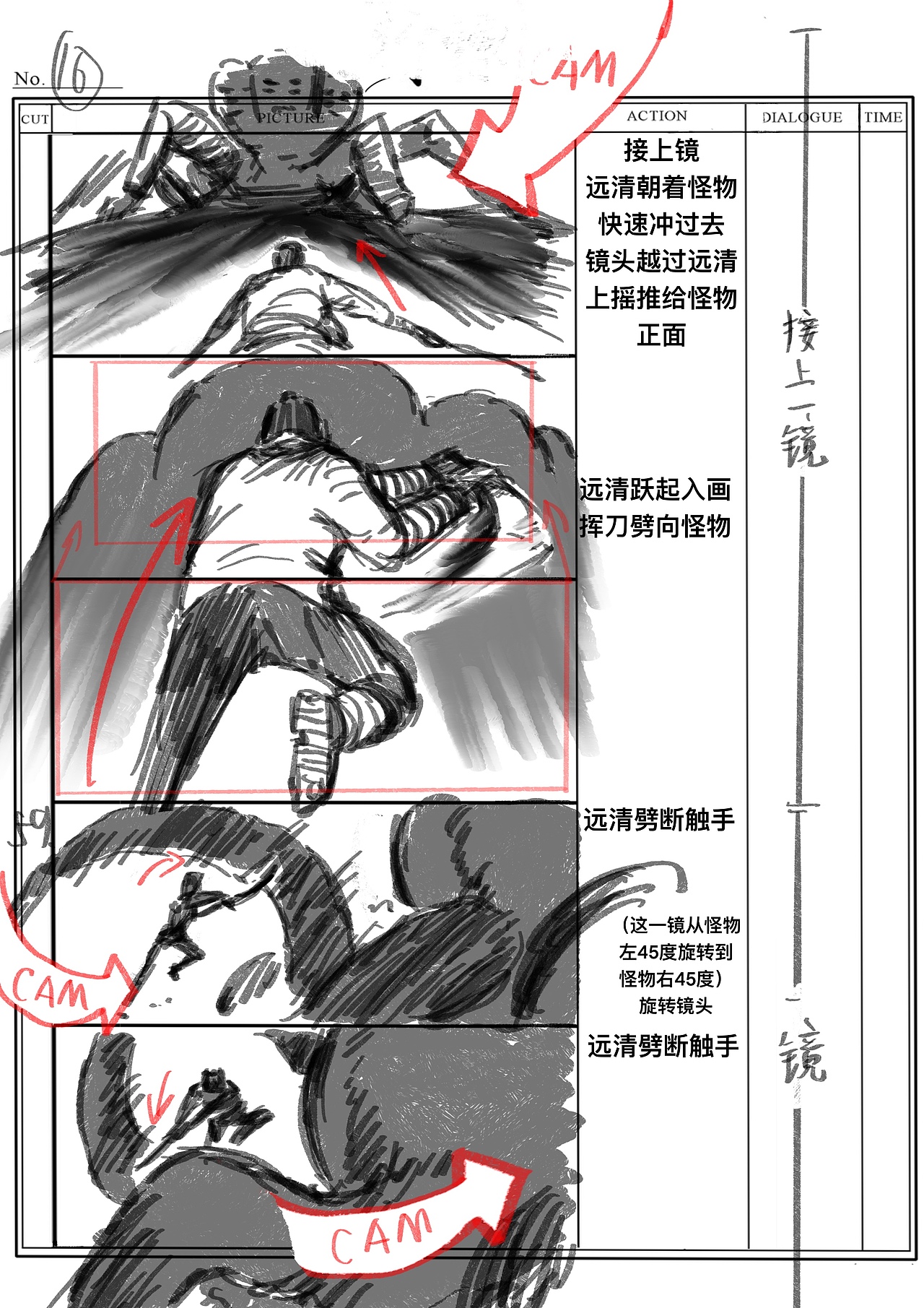 影视分镜（图ZMjg4MTc5NzIw） - 设定/分镜 - 站酷设计师分镜师地雷原创素材 - 站酷ZCOOL