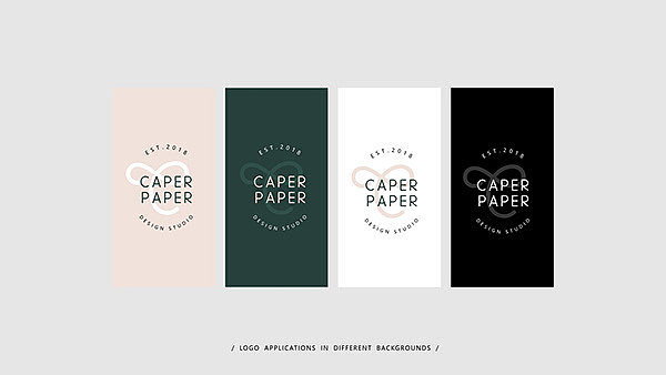 Caper Paper 设计工作室品牌设计
