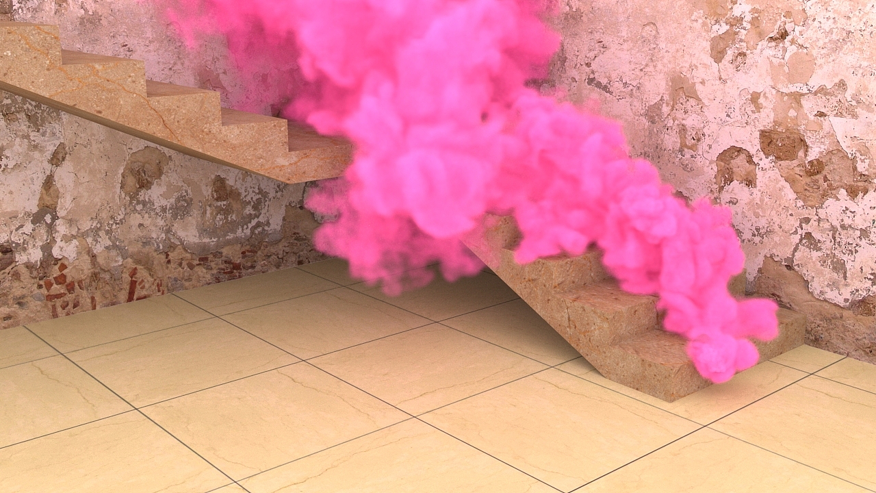 3dmax 烟幕弹特效