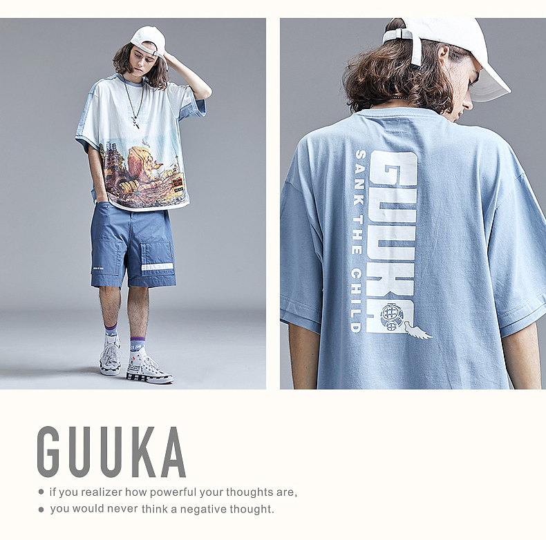 Sank Toys×GUUKA联名夏季服装。这个夏季我要你好看！（图ZMTU3NTQ3MTI0） - 休闲/流行服饰 - 站酷设计师宅仔原创素材 - 站酷ZCOOL