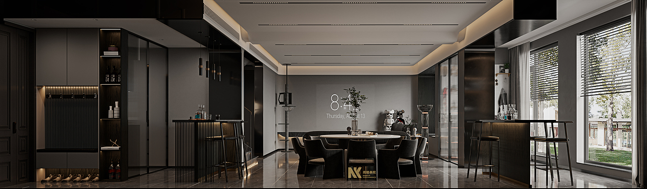 黑暗系列-现代风