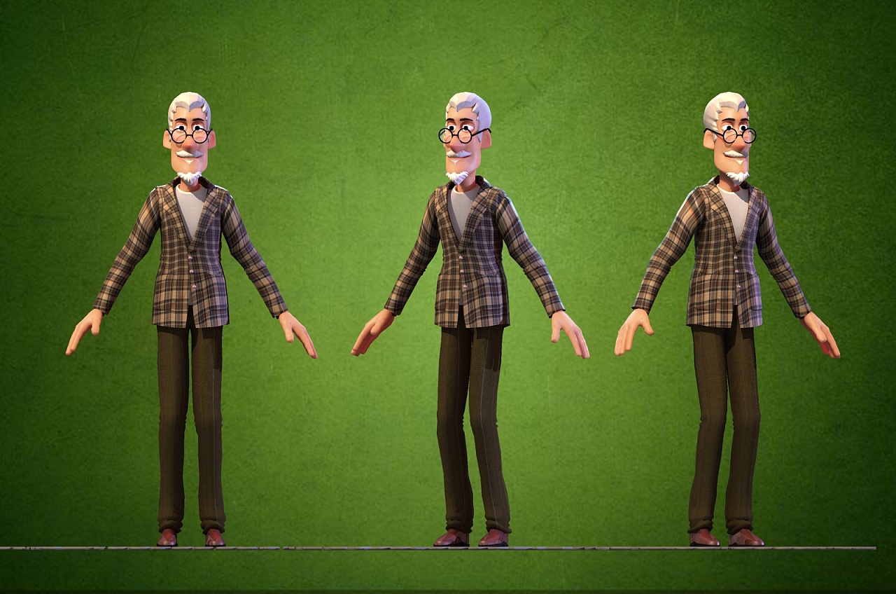 卡通角色三维动画片头制作影视动画3d建模卡通形象设计