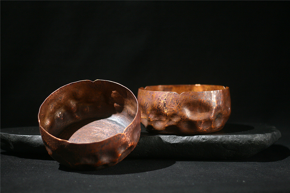 墨山记【岩肌铜水钵】