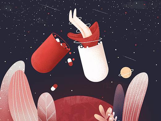 毕业设计《好好说话》插画创作#青春答卷2019#