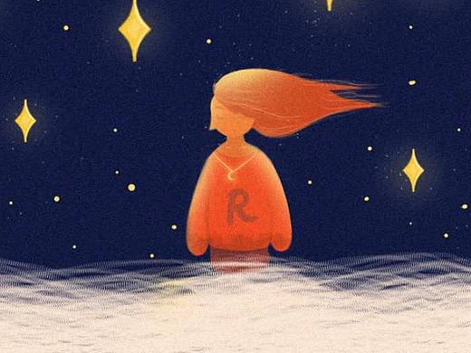 银河落不落·插画习作