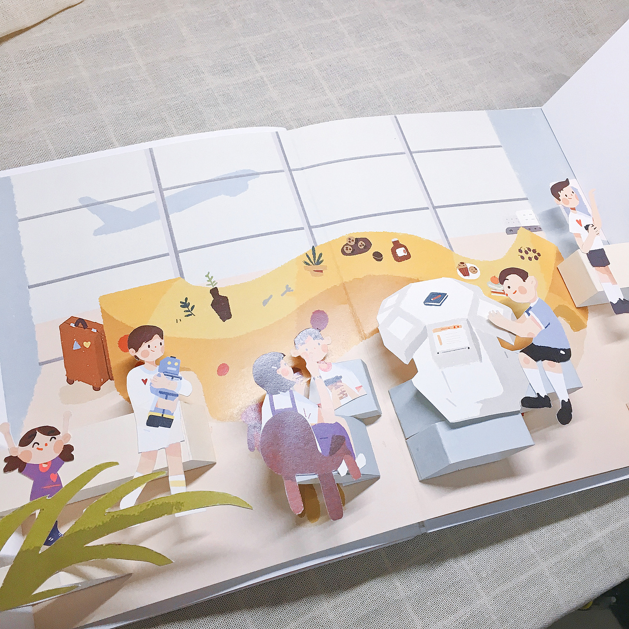 我把插画做成了立体书（图ZMTU4NjE5MDE2） - 绘本 - 站酷设计师许萌萌萌原创素材 - 站酷ZCOOL