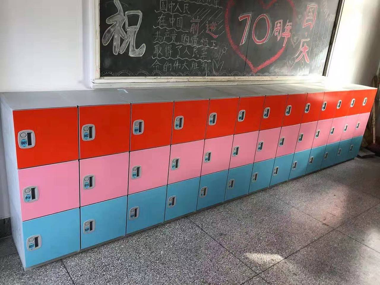 学生书包柜 ABS塑料书包柜图片厦门阜汇通