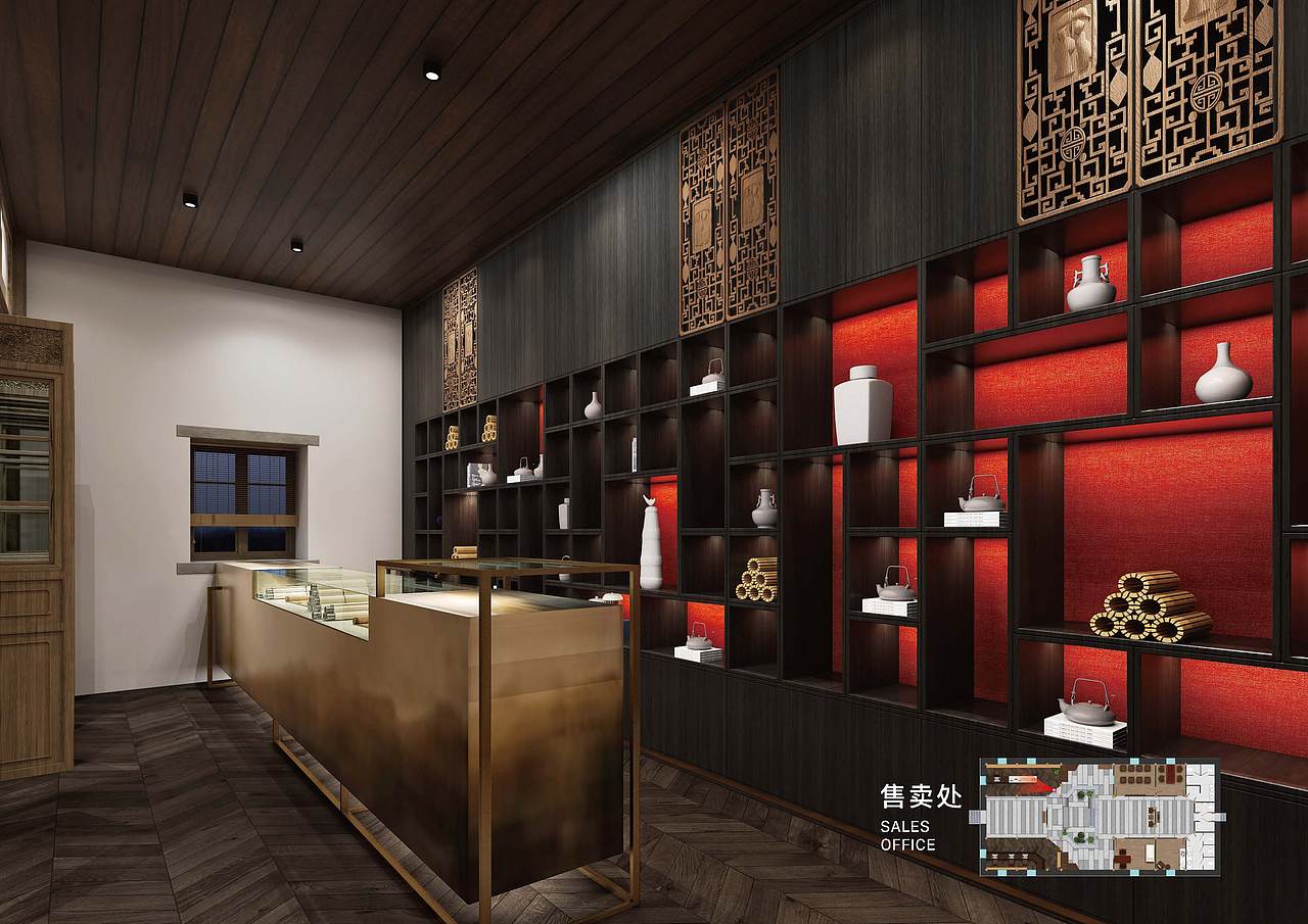 上下杭历史文化街区游客服务中心展陈设计方案（图ZMjQzMDg0MzY0） - 展陈设计 - 站酷设计师Symmetra原创素材 - 站酷ZCOOL
