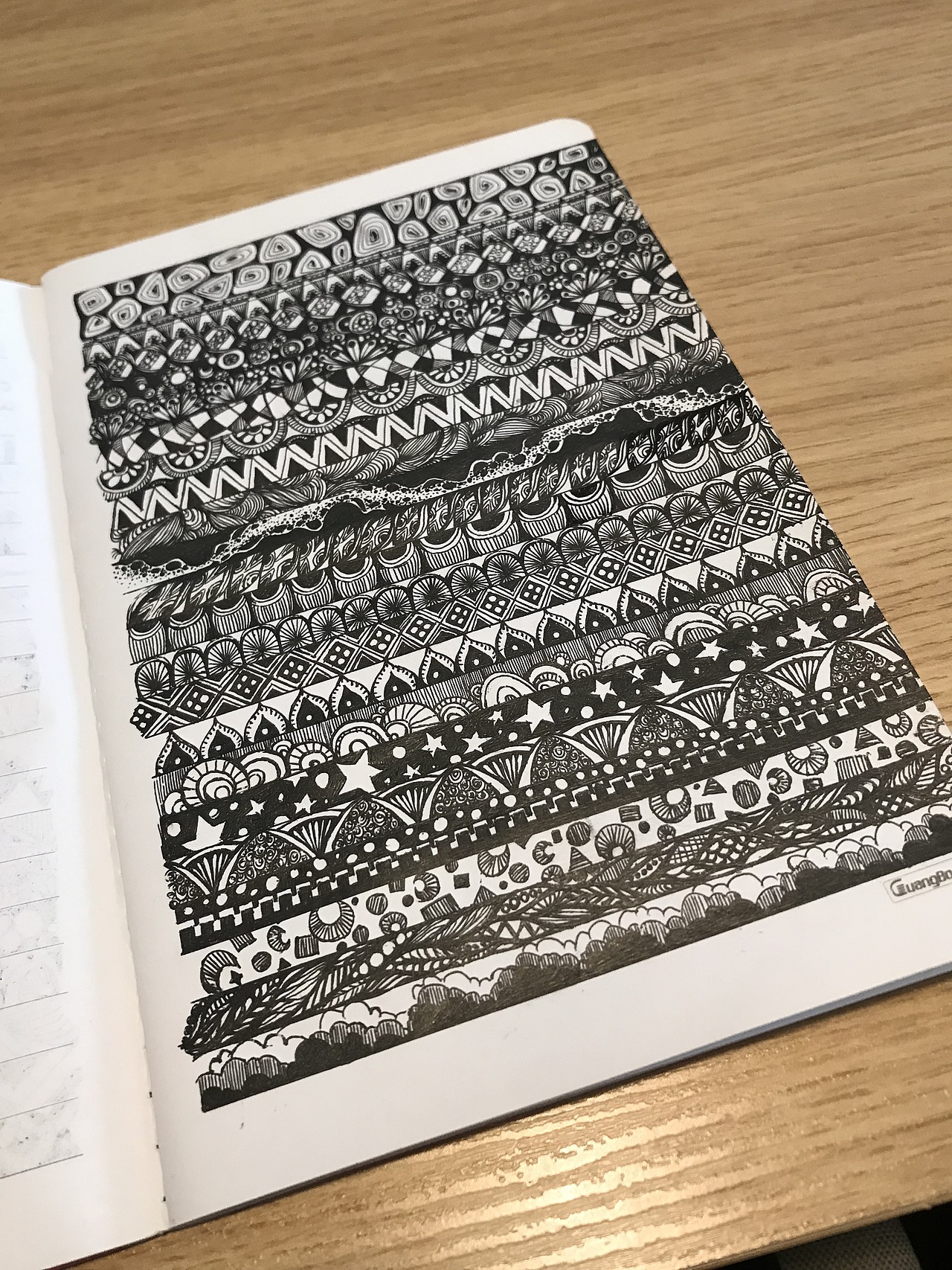 禅绕画（图ZMTU0NzA5NDE2） - 图案 - 站酷设计师别翘小乙巴原创素材 - 站酷ZCOOL