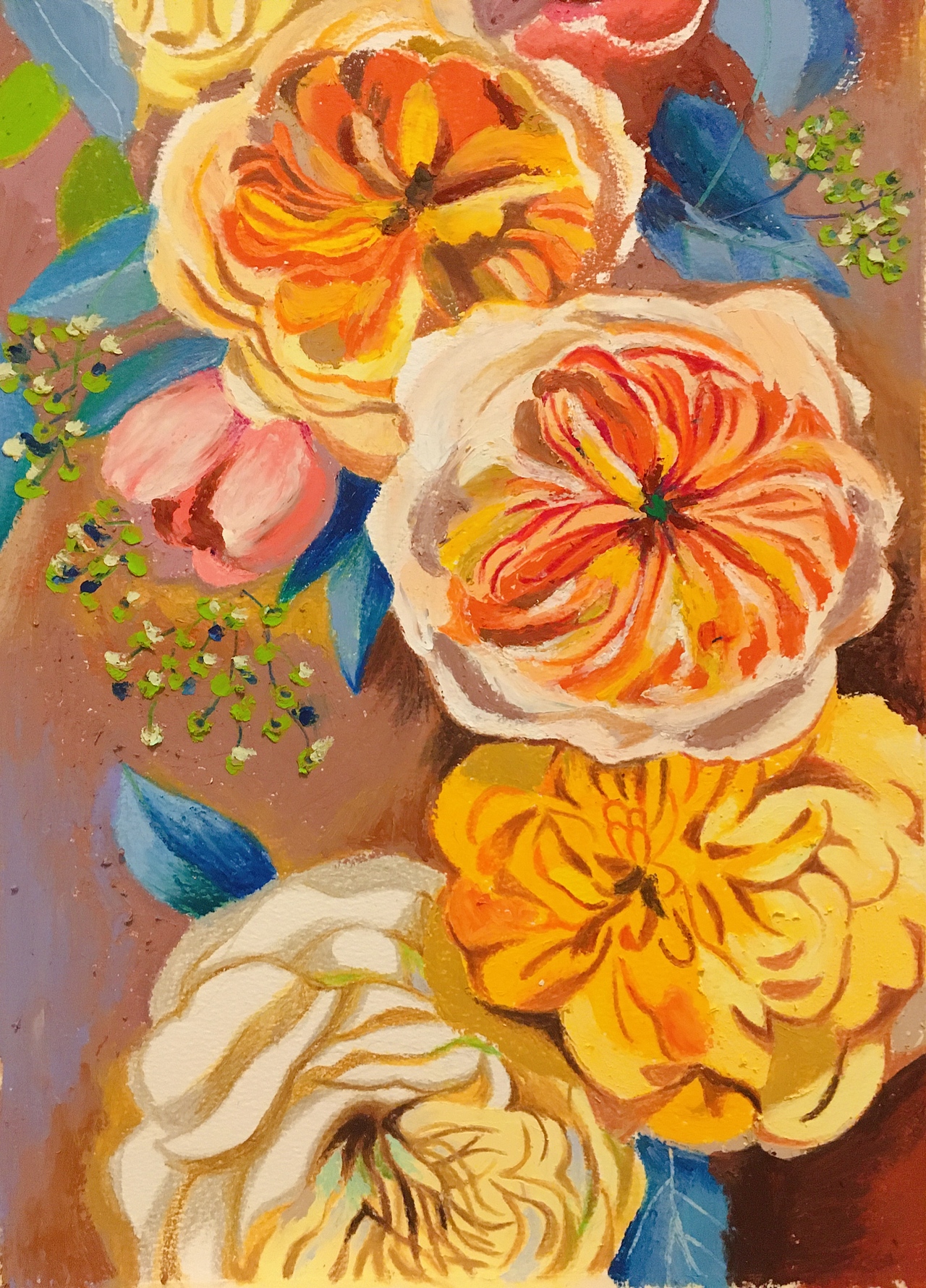 油画棒练习合集|插画|创作习作|gakki妹_临摹作品-站酷zcool